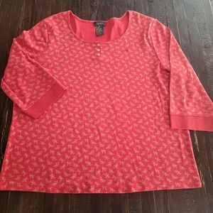 Lauren Ralph Lauren ¾ Sleeve Knit Top Women's Size 3X